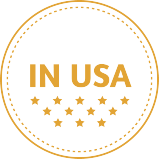 Badge made in USA
